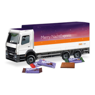 3D Adventskalender "LKW", Milka Schokolade