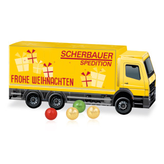 Adventskalender "LKW" mit Fairtrade® Schokolade