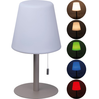 Outdoor Lampe mit Farbwechsel CARL, weiss
