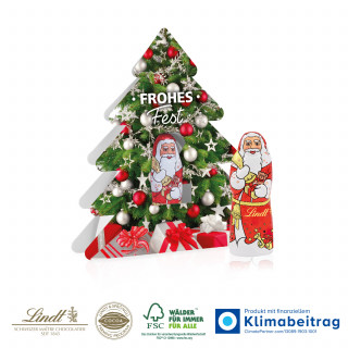 Weihnachtsbaum mit Nikolaus