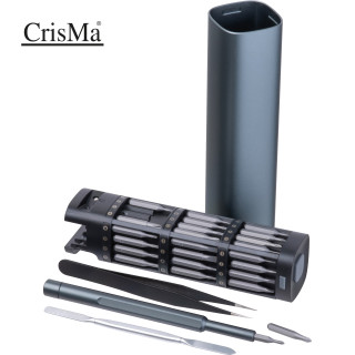 CrisMa 45-teiliges Bit Set STEVEN, anthrazit