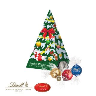 Präsent "Weihnachtsbaum", Lindt Lindor Pralinés