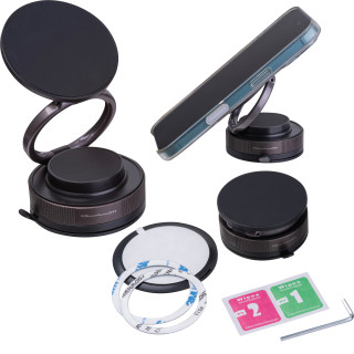 Magnetischer Aluminium Handyhalter SVEN, anthrazit