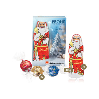 Premium-Präsent, Lindt Weihnachtsmann "Medium"