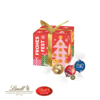 Präsent "Feine Bescherung", Lindor Pralinés