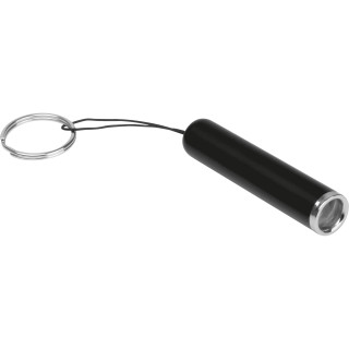 Schlüsselanhänger Taschenlampe PAUL, schwarz