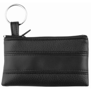 CreativDesign® Schlüsseltasche "LookPlus", schwarz, schwarz