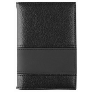 CreativDesign® Ausweistasche "LookPlus" ,, schwarz, schwarz