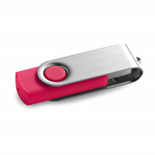 CLAUDIUS 8GB. USB-Stick 8 GB mit Metallclip, rosa