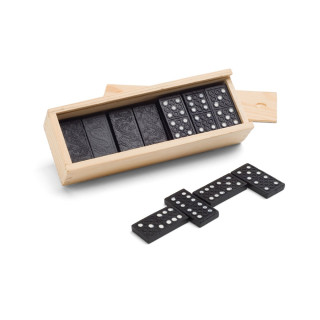 MIGUEL. Domino Spiel, naturhell