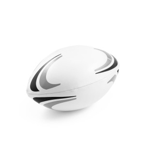 LOMU. Rugbyball, hellgrau