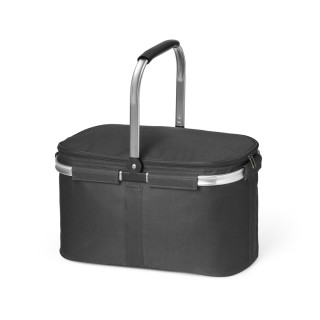 BASKIT. Flexibler Picknickkorb aus 600D 25 L, schwarz