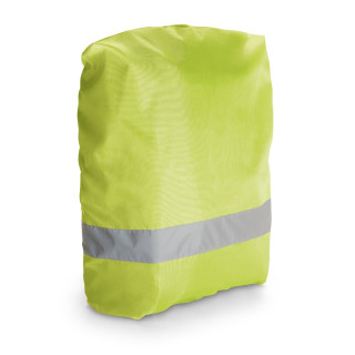 ILLUSION. Wasserdichter Rucksackschutz aus 210D, gelb