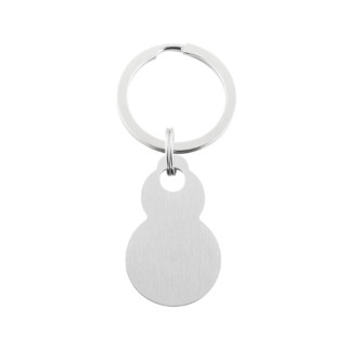 Metmaxx® EK-Schlüsselanhänger "MiniStyle", silber