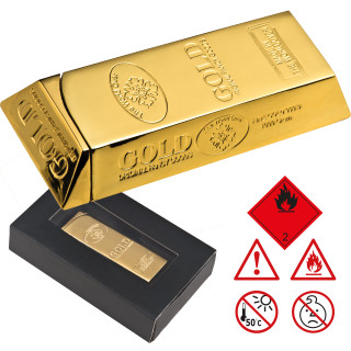 Automatik Feuerzeug Goldbarren, gold