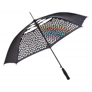 AC-Stockschirm Colormagic®, schwarz
