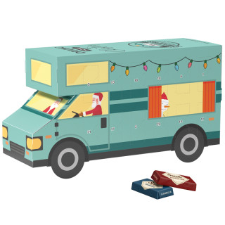 Adventskalender "Wohnmobil", Sarotti Täfelchen