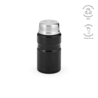 Dali 800 Thermobehälter recycelter Edelstahl, 810 ml. Doppelwandig, schwarz