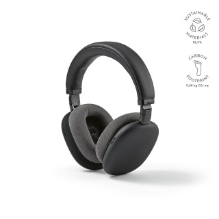 "Copernicus Headphones" Kopfhörer aus rABS, 400 mAh, 16 Stunden Wiedergabezeit, schwarz