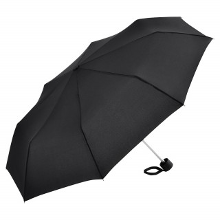 Alu-Mini-Taschenschirm, schwarz