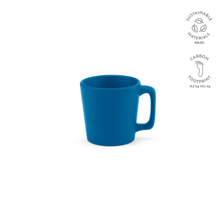 Thames 75 Tasse aus Keramik, 75ml. Matte Oberfläche, blau