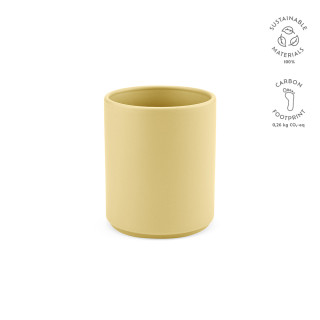 "Tiber 250 Mug" Tasse aus Keramik, 240 ml, matte Oberfläche, pastelgelb