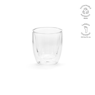 Meuse 75 Tasse aus Borosilikatglas, 70ml, durchsichtig