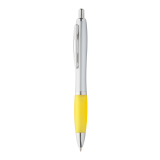 Kugelschreiber Lumpy, silber/gelb