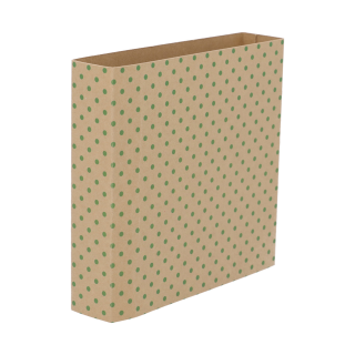 Individueller Pappschuber aus Kraftpapier CreaSleeve Kraft 158, natur