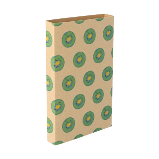 Individueller Pappschuber aus Kraftpapier CreaSleeve Kraft 183, natur