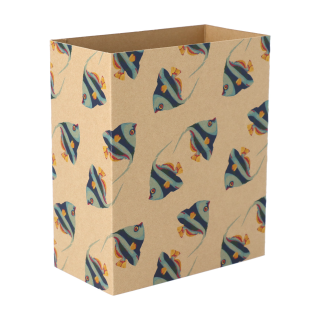 Individueller Pappschuber aus Kraftpapier CreaSleeve Kraft 393, natur