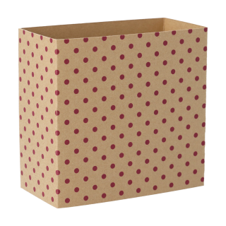 Individueller Pappschuber aus Kraftpapier CreaSleeve Kraft 442, natur