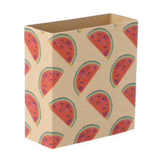 Individueller Pappschuber aus Kraftpapier CreaSleeve Kraft 447, natur