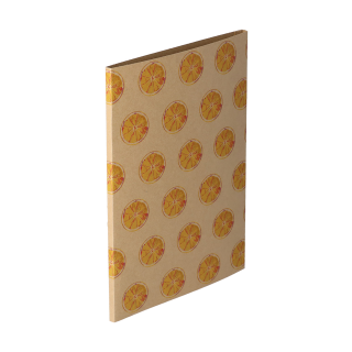 Individueller Pappschuber aus Kraftpapier CreaSleeve Kraft 451, natur