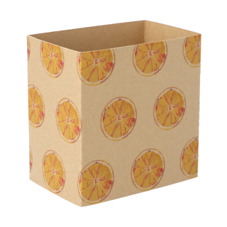 Individueller Pappschuber aus Kraftpapier CreaSleeve Kraft 467, natur
