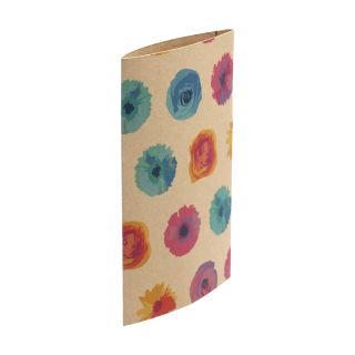 Individueller Pappschuber aus Kraftpapier CreaSleeve Kraft 486, natur