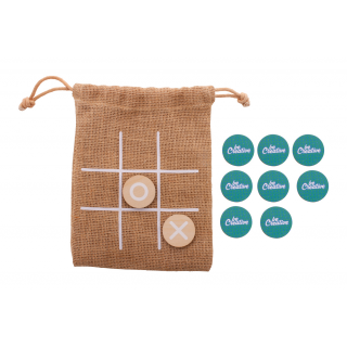 Tic-Tac-Toe-Spiel JUX Creative, natur