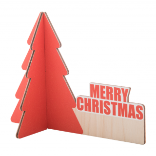 Schreibtischweihnachtsbaum Narkaus, rot