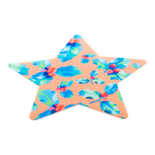 Individueller RPET Filzuntersetzer CreaFelt Drink Xmas, grau