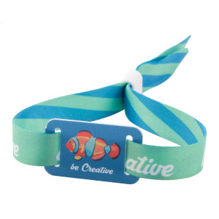Individuelles Festival-Armband SuboWrist Max, weiß