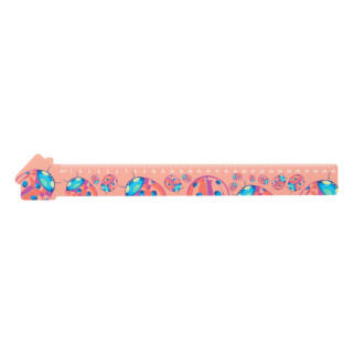 Lineal Haus, 30 cm Couler 30, weiß