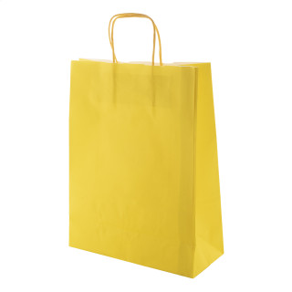Papier-Einkaufstasche Mall, gelb