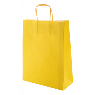 Papier-Einkaufstasche Mall, gelb