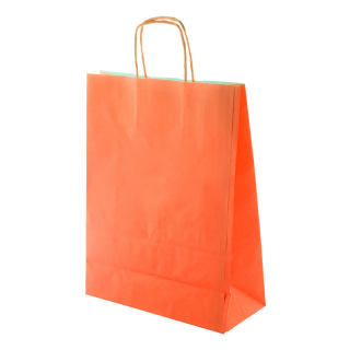 Papier-Einkaufstasche Mall, orange