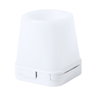 Stifteköcher mit USB-Hub Lumeo, weiß