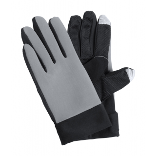 Touch-Sporthandschuhe Estri, schwarz/grau
