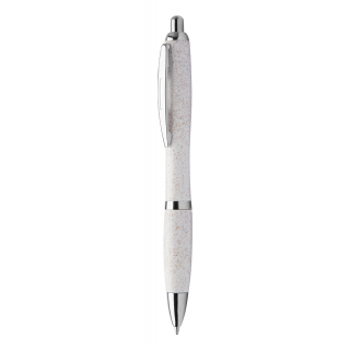 Kugelschreiber Prodox, silber/natur