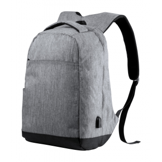 Anti-Diebstahl Rucksack Elisha, aschgrau