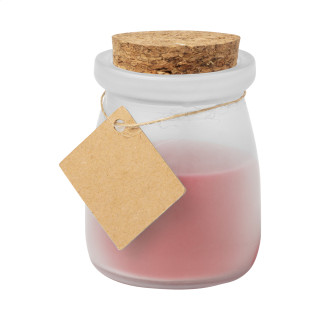 Kerze, erdbeere Corscent, rot