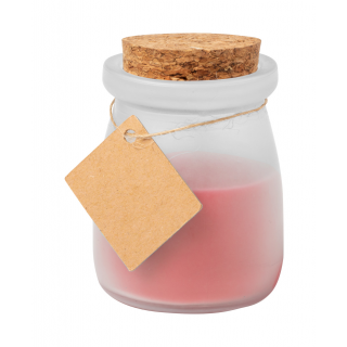 Kerze, erdbeere Corscent, rot